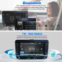 2G+32G Android13 7 Inch IPS Screen Wireless CarPlay Android Auto Car Stereo for VW Jetta Seat Passat Tiguan CC Golf Skoda Radio with FM BT GPS WiFi SWC USB Quick Charge Backup Camera MIC