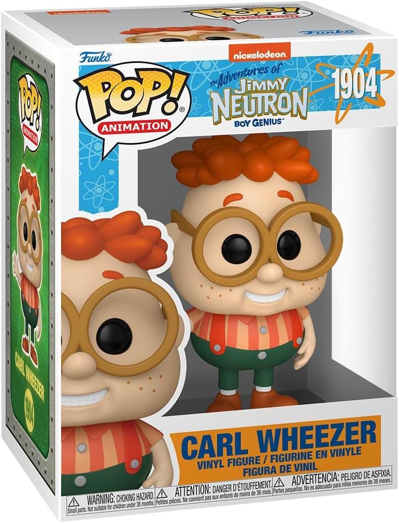 Funko Pop Animation: Jimmy Neutron - Carl - Collectable Vinyl Figure - Gift Idea - Official Merchandise - Toys for Kids & Adults - Cartoon/Animation Fans