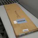 36 x 12 Inches Large Rectangle Black Walnut Wood Ottoman Tray, Serve Tea, Coffee Classic Wooden Decorative Walnut Serving Tray