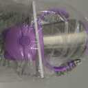 Munchkin Cool Cat Sippy Cup with Straw for Toddlers, Stainless Steel Straw Cup, 8 Ounce, Purple