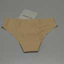 STRAWBERRY WEEKS LEAKPROOF2.0 Seamless Bikini Period Underwear for Women | Period Panties Holds 6 Tampons | Mild Incontinence Leak Proof Underwear (XXS/XS, Beige)