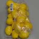 Notakia 25 Artificial Lemons Artificial Fruits Fake Lemons Lifelike Lemonade Simulation Party Kitchen Table Summer Decorations Vase Filler Photographic Props (25 Pcs Yellow Lemons)