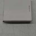 YEAKE Flexible Gooseneck Bamboo Vanity Makeup Mirror,360Rotation 8" Large Frameless Vanity Mirror Folding Portable Table Desk Mirror with Stand Bathroom Shaving Make Up Mirrors Round