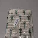 Artoid Mode Beige Xmas Tree Christmas Table Runner, Seasonal Winter Kitchen Dining Table Decoration for Home Party Decor 13x72 Inch