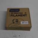 Matte PLA Filament 1.75mm, 1kg, Grey, 1.75mm Diameter, 2.2lbs Display Weight Matte-grey