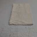 UGASA Lumbar Throw Pillow Cover 12x20 Inch Set of 1 Super Soft Faux Fur Decorative Pillow Case Plush Flannel Texture Accent Rectangle Pillowcase for Sofa Couch Living Room Chair, Cream White