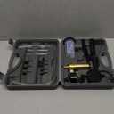 Orion Motor Tech Brake Bleeder Kit with Hand Vacuum Pump and Adapters, Brake Bleeding Kit for Brake Fluid Power Steering Fluid More, Vacuum Brake Bleeder Pump with Pressure Gauge (Gray)