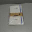 Dark White Ultra Soft Dish Towels  Premium Quality, Soft, Kitchen Towels  Durable for Daily Use in Cooking, Cleaning and More  Ideal for Homes and Professional Kitchens (6, Blue Stripe)