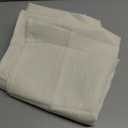 maxmill Square Tablecloth Swirl Design Water Resistance Antiwrinkle Heavy Weight Soft Table Cloth for Buffet Banquet Parties Event Holiday Dinner Square 70 x 70 Inch Ivory