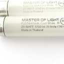 F25T8/CW (2 Pack) 25 Watt T8 Fluorescent Tube Light Bulb 36 Inch 4100K Replaces F25T8/841/HE, F25T8/TL841, F25T8/841, F25T8/TL741/PLUS/ALTO, F25T8/SP41/ECO, FO25/841/XP/ECO, F025/841/ECO