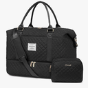 LOVEVOOK Travel Duffle Bag,Weekender Bags for Women with Shoe Compartment，Carry on Overnight Bag with Toiletry Bag,Gym Duffel Bag with Wet Pocket, Hospital Bags for Labor and Delivery