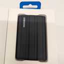 Samsung T7 Shield 1TB, up to 1050MB/s, USB 3.2 Gen2, Rugged, IP65 Rated, for Photographers, Content Creators and Gaming, Portable External Solid State Drive (MU-PE1T0S/AM, 2022), Black