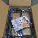 Height & Width Adjustable Stair Assist Cane for Seniors, Customizable to fit Most Indoor/Outdoor Steps, Wide Anti-Slip Base, Professional Stair Climbing Assist Cane for Sore Knees & Post-Surgery