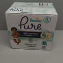 Pampers Pure Baby Diapers, Size 0 (10 lbs), 128