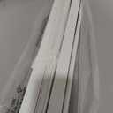 LazBlinds No Tools No Drill 1" Vinyl Mini Blinds, Cordless Blinds for Windows, Light Filtering Horizontal Window Blinds & Shades, 28" W x 48" H, White