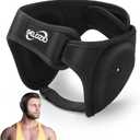 Gelozid Adjustable Wrestling Headgear for BJJ, MMA Grappling and Training, Ear Guard and Cauliflower Protection Helmet, Large