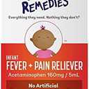 Little Remedies Baby Medicine, Infant Fever and Pain Relief with Acetaminophen, Berry Flavor, 2 Fl Oz, Pack of 2