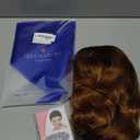 SEVENCOLORS Short Brown Mixed Blonde Bob Wigs for White Women Shoulder Length Synthetic Hair Wigs with Side Bangs Straight Blonde Highlights Womens Wig