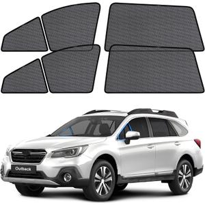 ZATOOTO Car Window Shades for Outback 2021-2024, Car Window Cover Baby Sun Shades Sun Blocker Outback Side Window Screens for Camping | UV Protection, Privacy, Ventilation, and Bug-Free Design