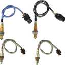 8F9Z-9F472-H, 8F9Z-9F472-G, FL3Z-9G444-C 4PCS Downstream and Upstream Oxygen O2 Sensor fit Compatible with 2015-2016 Ford F-150 3.5L V6