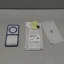 New Upgrade For Samsung Galaxy Z Flip 7 Case,Z Flip 7 Case [Built-in Screen Protector] [Compatible with MagSafe] Transparent Shockproof Magnetic Clear Back Slim Fit Protective Rugged Phone Cover-Blue