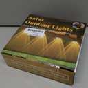 Solar Fence Lights Outdoor 12 Pack, Warm White & Cool White & 6 Colored+RGB Color Changing, High Brightness LED Spot Lens Deck Lights Dusk to Dawn for Backyard Railing Patio Wall, IP65 Waterproof (ABS)