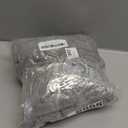 H.VERSAILTEX Linen Sheer Curtains 84 Inches Long Semi Sheer Curtains - Privacy Added Silver Grommet Linen Curtain Panels for Living Room/Bedroom Light Filtering Curtains (52"W x 84"L, 2 Panels, Grey)