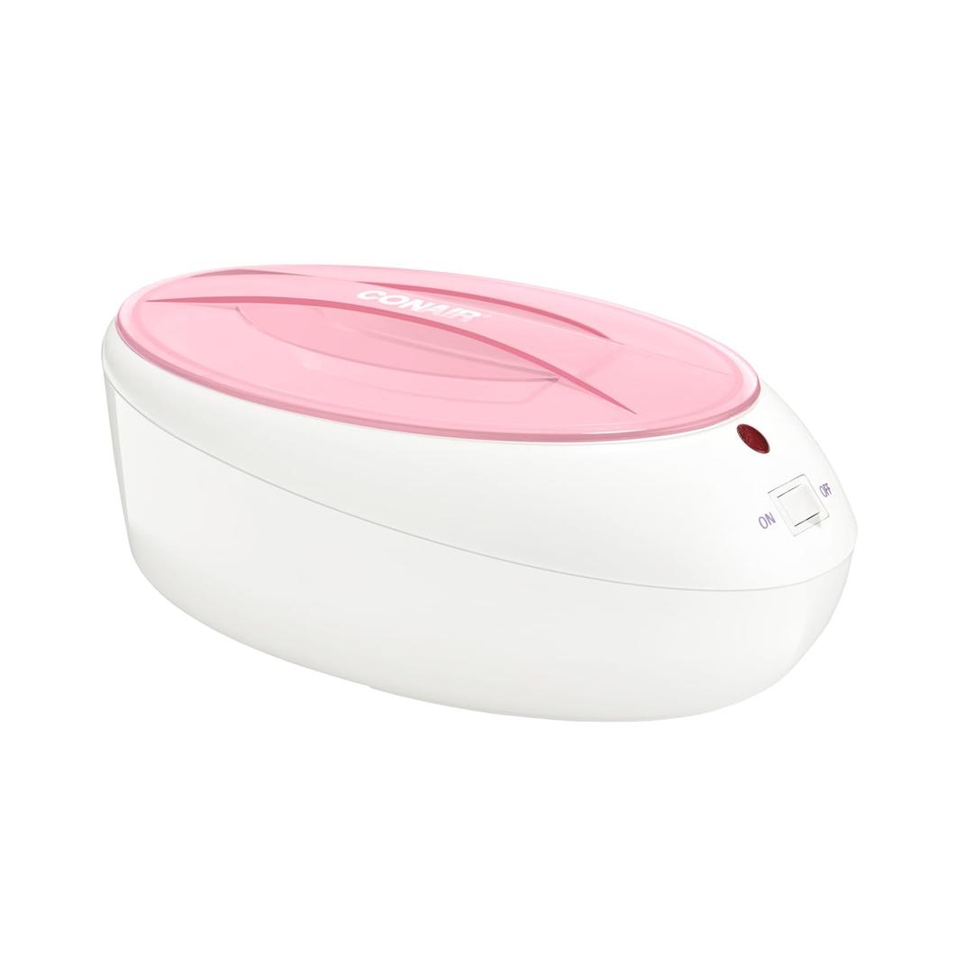 True Glow by Conair Paraffin Wax Machine for Hand and Feet - Paraffin Bath for Hands - Includes 1lb. Moisturizing Paraffin Wax - Pink (Pink)