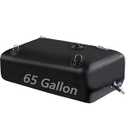 Rodelna Water Storage Bladder, Water Tank 65 Gallon Foldable Portable Water Storage, Large Water Storage Containers with 3/ 4" PVC Spigot and Overflow Kit for Camping, Garden, Emergency Water Storage