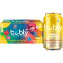 bubly Sparkling Water, The Super Mario Galaxy Movie Dragonfruit Stardust, Zero Sugar & Zero Calories, 12 Fl Oz Cans (Pack of 8)