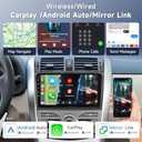 2G+64G Car Radio for Toyota Corolla 2009-2013, Android Car Stereo Wireless Carplay, Rimoody 9 inch Touch Screen for Corolla Android Auto Bluetooth GPS WiFi FM Mirror Link RCA + Backup Camera