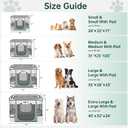 Siedihit 40" Dog Playpen,Cat Puppy Pen, Pet Portable Crate Indoor Outdoor