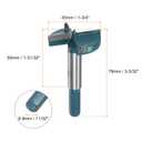HARFINGTON 2pcs Forstner Drill Bit 45mm (1-3/4") Carbide Forstner Bits Wood Hinge Hole Opener Cutter with Hex Shank for Woodworking Drilling