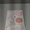 10 Sheet Boy Wall Decals Peel and Stick, Boho Sketch Planet & Space Wall Sticker for Baby Kids Room Playroom Gender Neutral Room Nursery Wall Art Stickers Decor