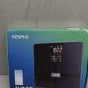 RENPHO Scale for Body Weight, Smart Scale with BMI, Body Fat, Muscle Mass, Bluetooth, 13 Metrics with Large Display, Support App Connection, Black, Elis 2X (11"/280mm)