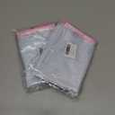 2 x Mesh Zipper Pouch Bag, A3 Zipper File Bag for Organizing Storage, Waterproof, Pink, 17" x 12"/44cm x 32cm