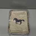 Vincreem 16 Pieces Western Horse Gift Bags Cowboy Party Favor Bags with Drawstring Reusable Treat Goodie Candy Sackpacks Horsehead and Horseshoe Pattern for Cowboy Birthday Party Favor(5x7 Inch)