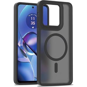 Case for Moto G 5G 2025,Military Grade Drop Protection Slim Matte Shockproof Anti-Slip with Wireless Charging Phone Case for Motorola Moto G 5G 2025 (Black)