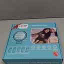 30X 10X Magnifying Glass with Light and Stand, 72 LED 3 Color Modes Stepless Dimmable, Hands Free Lighted Magnifier Desk Lamp for Close Work Craft Hobby Painting Sewing Jewelry Reading, Square