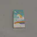 Allstarry 120pcs 5 pack French Children Nails Press on Pre-glue Full Cover Short French False Nail Kits Lovely Gift for Children Little Girls Nail Art Decoration (Flower Series)