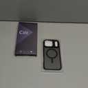 Magnetic 3 in 1 for iPhone 17 Pro Max Case, [Omni-Directional Protection] with 1x Screen Protector + 1x Camera Cover, [Seamless Work with Magsafe] Protective Silm Case for iPhone 17 Pro Max Black