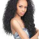 Outre Quick Weave Synthetic Half Wig - Peruvian-1B (1B (Off Black))