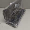 12 Pcs Under Couch Blocker for Bed Adjustable Furniture Plastic Under Bed Blocker with 30 Ties Black Couch Barriers for Dogs Pets Cats (Style 1)