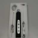 Milk Frother Handheld Rechargeable, Frother Wand Drink Mixer Electric Whisk for Coffee, Detachable With 3 Stainless Whisks, Hand Mixer for Lattes, Cappuccino, Matcha, Egg, No Stand, Black