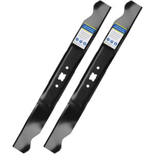 GICOOL 21 Inch Mulching Blade for MTD Troy-Bilt Cub Cadet Craftsman Lawn Mowers, Fits TB110 TB230 TB240 TB210, Replaces 942-0741A 742-0741A 742-04100 942-0741 CMXGZAM100067, 2 Pack