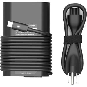 65W 45W USB C Laptop Charger for Dell Latitude 7420 5420 5520 5430 5440 7440 5450 5530 7330 7430 5540 5320 7320 9430 3450 3550 7410 2in1, XPS 13, Chromebook 3100 Computer Type C AC Adapter Power Cord