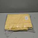 Exclusive Home Cabana Solid Indoor/Outdoor Light Filtering Hook-and-Loop Tab Top Curtain Panel Pair, 54"x108", Sundress