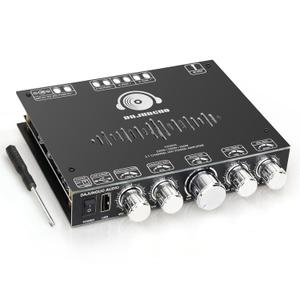 220W +220W+350W Stereo Bluetooth Amplifier Board 2.1 Channel, 2 x TPA3251 Chips Stereo AMP Board DC 12-38V, Bluetooth 5.1 and AUX Inputs, for DIY Wireless Speakers