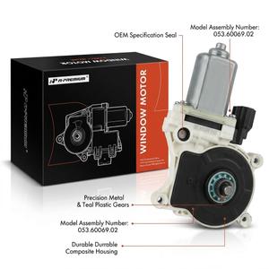 A-Premium Power Window Motor Assembly – Compatible with Select Vehicle Models – Replaces Part # 053.60069.02