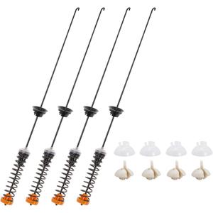 W11130359 Washer Suspension Rod Kit for Whirlpool for Maytag for Kenmore for Crosley 7MWTW7000EW0 7MWTW7300EW0 MVWB755DW0 WTW7040DW1 MVWB765FW1 Replaces W10901060, W11033536, AP6261901, W10594082